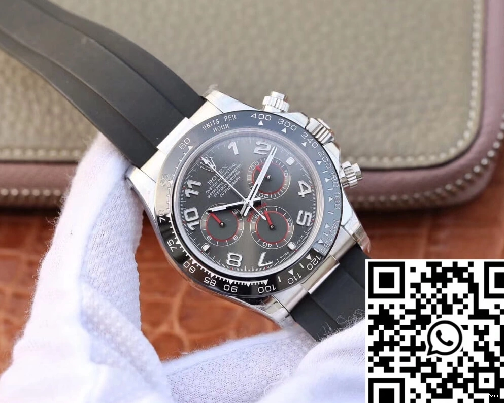 Factory Black JH Dial 40MM Daytona Rolex Cosmograph 1213